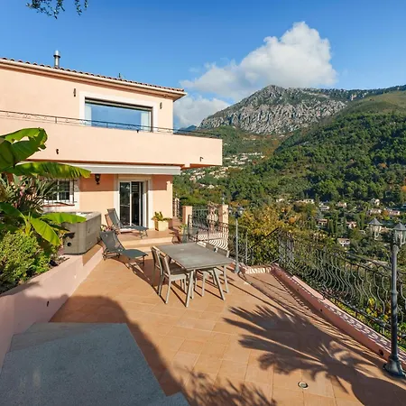 アパート Baieta - Appt Climatise Jacuzzi Vue マントン